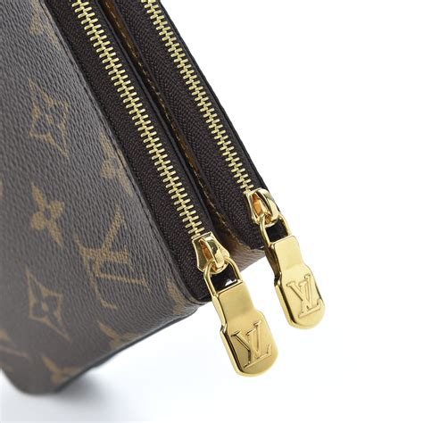 louis vuitton duo bag|louis vuitton double zipper wallet.